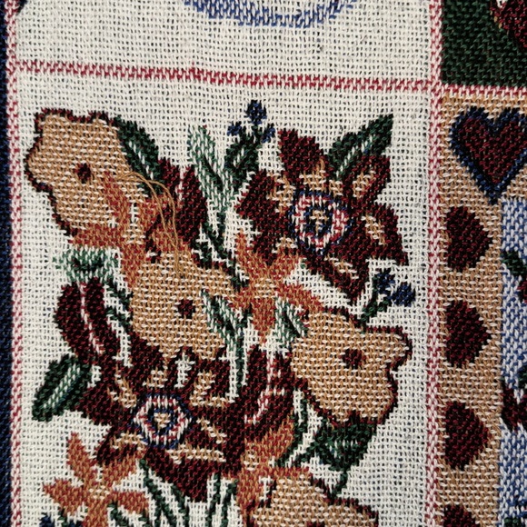 God Bless This Home Calendar 12 Months Tapestry Throw Blanket  Holidays - Picture 8 of 8